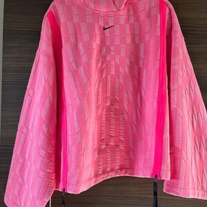 Nike Women's Pink Techpack Pullover hoodie